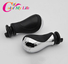 Real Cambio Gear Head Shift Knob Handball Case for Peugeot 206 307 Citroen Elysee C-triumph C-quatre Mt Modified