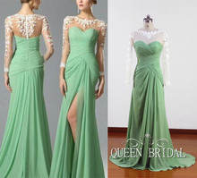 Вечернее платье от QUEEN BRIDAL Official Store, материал Нейлон артикул 32342348866
