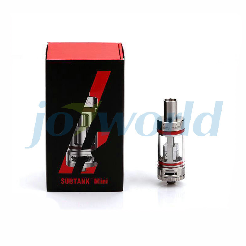 7 Kanger Subtank Mini With OCC Coil 0.5ohm 1.2ohm 4.5ML Kangertech Subtank Mini RBA  Dual Coil Pyrex Glass E-Cig Atomizer