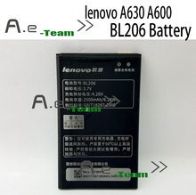 Аккумулятор для lenovo A600E A630 A600 A630E BL206 мобильный телефон BL206 2500 мАч резервного Bateria Batterij