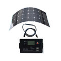 Promotion solar power system 90W with sunpower flexible solar panel 90W 12V 24V Aoto solar charge