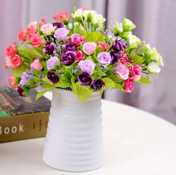 Por Orchid Vases Lots From China Silk Flower Centerpieces