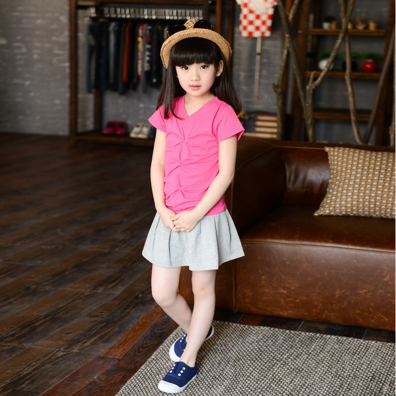 http://g03.a.alicdn.com/kf/HTB1r._lIXXXXXXMXpXXq6xXFXXXX/Pink-Suit-2015-New-Hot-Summer-Style-Children-Korean-Clothing-Short-Sleeved-Skirt-Girl-Clothing-Set.jpg