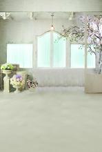 2m*3m(6.5ft*10ft) photography backdrops Windows with flowers trees backgrounds for photo studio LK4226