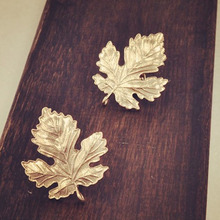 2016 New Style Fashion accessories 18K Gold & Silver leaf brooch pins gift for women man lovers’ Brooch Jewelry Best Gift