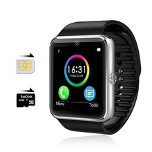 Bluetooth Smart Watch GT08 Android Waterproof SmartWatch Phone SIM Card Camera MP3 Fitness smart watches batter than DZ09