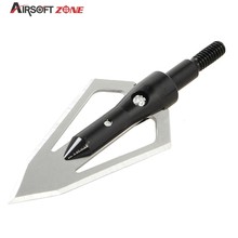 6PCS lot Black Replaceable Arrowhead Broadheads Flechas Flechas Carbono Oxota Archery Arrows for compound Recurve Arrow