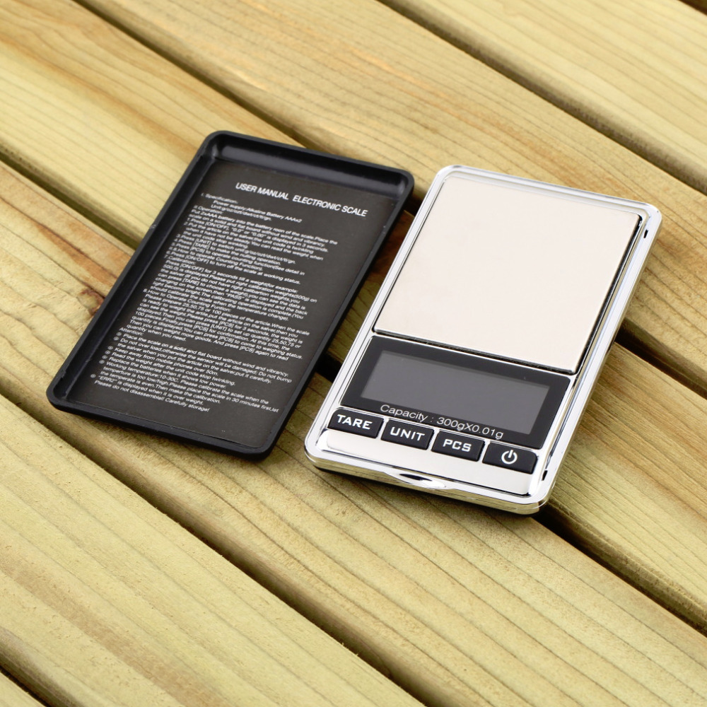 NEW 1pcs mini 0 01 x 300g Electronic Balance Gram Digital Pocket scale balanza digital scales