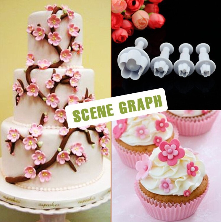 Quality Cheap Cake Mould 33pcs Mixed Plunger Cutter For Fondant