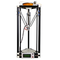 LCD display diy 3d printer kit High Precision delta 3d printer with one roll filament 8GB