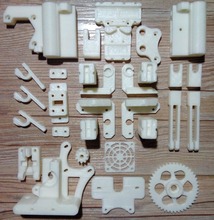 RepRap Prusa Mendel i3 ABS plastic Parts Kit DIY Prusa i3 Acrylic frame 3D Printer printed parts – White Free Shipping