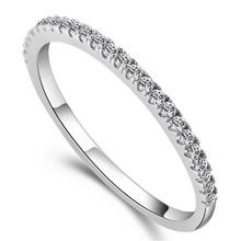 zero.zero15 Carat Actual Real 925 Sterling Silver Elegant Simulated Diamond Rings for Girls Marriage ceremony Engagement Jewellery CZ Micro Pave