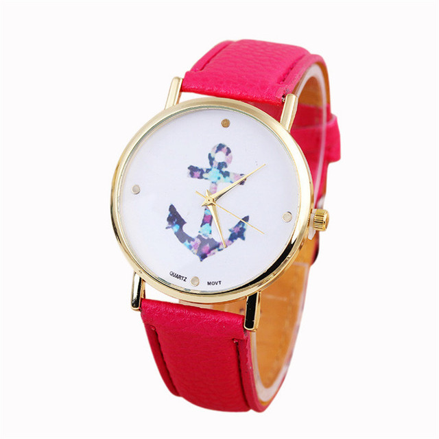 Zegarek damski flower anchor różne kolory