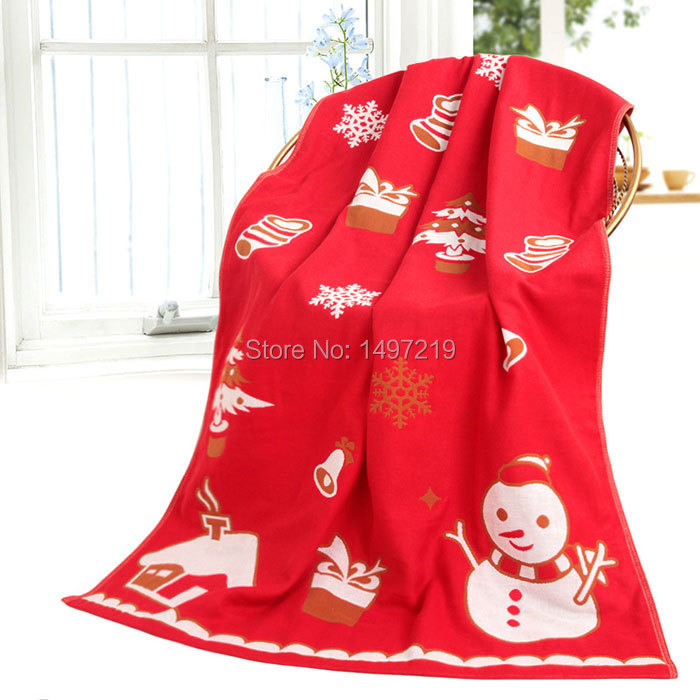 PH223 Snowman design baby towel (1)