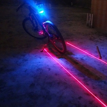 5LED+2Laser)New Waterproof Bicycle Rear Light have 7 Cool Flash Mode Bike Rear Light at night it is Safe Bike Light