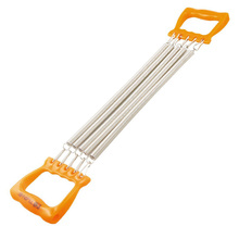 WSFS Hot Child Orange Handle Five Springs Chest Expander Pull Exerciser