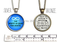 Movie Alice in Wonderland jewelry 1pcs lot handmade We re all Mad Here Necklace Bronze silver