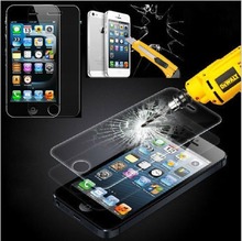 2.5D Premium Tempered Glass Screen Protective Film for iPhone 5 5S 5C SE Anti-shatter Glass Screen Protector no Retail Package