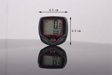 2015 Waterproof Speedometer Mountain Road MTB Cycle Digital LCD Display Cycling Bicycle Bike Computer Odometer Free