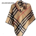100 100CM 100 Wool Plaid Luxury Brand Women s Scarf Female Shawls Poncho Warm Winter Scarves
