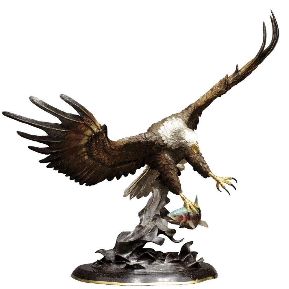 resin eagle figurines