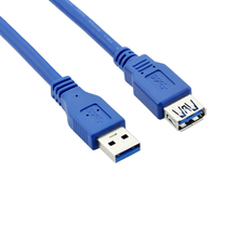 3 meter Super High Speed USB 3.0 5Gbps M/F male To female cable extension wire for Hub/keyboard/Mouse/headset – 1pcs-Blue