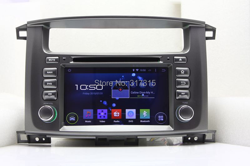 car dvd with gps for toyota land cruiser #4