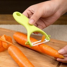Hd pelador manzana pelador de cerámica pelador de fruta cuchillo de cocina gadgets 30 g pelado