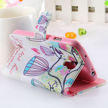 S5 S4 Case Flip PU Leather Cover for Samsung Galaxy S5 I9600 S4 I9500 Wallet Bag