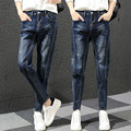 Trendy Women Casual Vintage Boyfriend Harem Pants Dark Light Blue Loose Female Denim Baggy Jeans trousers