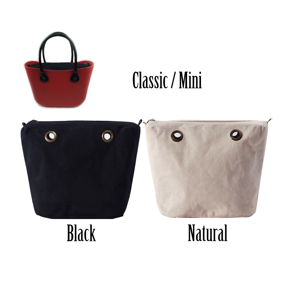 1 piece Inner lining Interior Zipper Pocket lining insert for women's