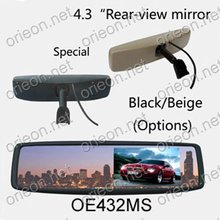 Hot selling 1pc lot New 4 3 TFT LCD Screen Special Original Rear View Mirror Car