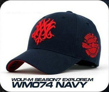 6 COLOR Men Wolf Letter Cotton Hats Caps Adjustable Bone Baseball Caps Casual Snapback Women Hairwear