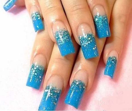 How Do You Put Glitter On Gel Nails Summer Nail Designs At Home Glitter Gel Manicure Rock N Roll