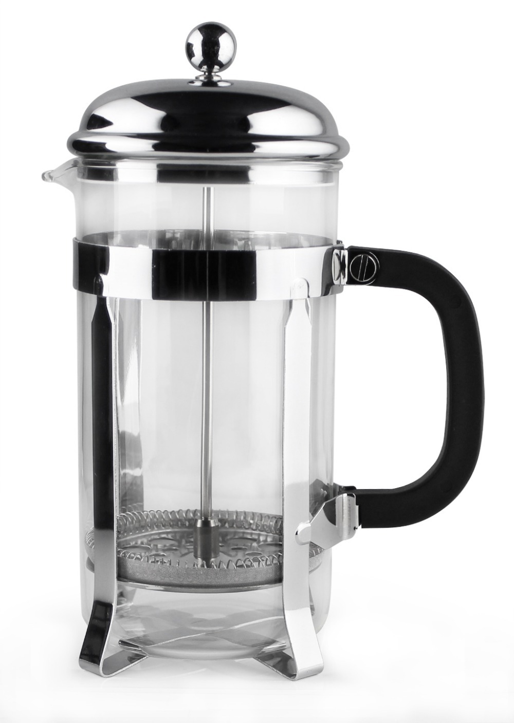 6 cup 800ml Francois et Mimi,free shipping, borosilicate glass ,espresso coffee french press,tea ...