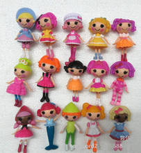 Envío gratis nueva Original 8 cm Mini Lalaloopsy Doll corea del sur Thomas juguetes para las niñas 16 unids/lote brinquedos meninas