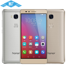 Huawei Honor 5X Play Cell Phone 3GB RAM 16GB ROM 4G LTE Snapdragon 615 MSM8939 Octa Core 5.5” FHD Fingerprint 13MP Android 5.1