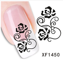 water transfer nail stickers beauty manicure stickers for nail art decorations sticker on nails art tools
