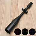 Kandar 6 24x50 AOE white Letters Tactical Hunting Optic Riflescope Mil Dot Retical Crosshair Red and