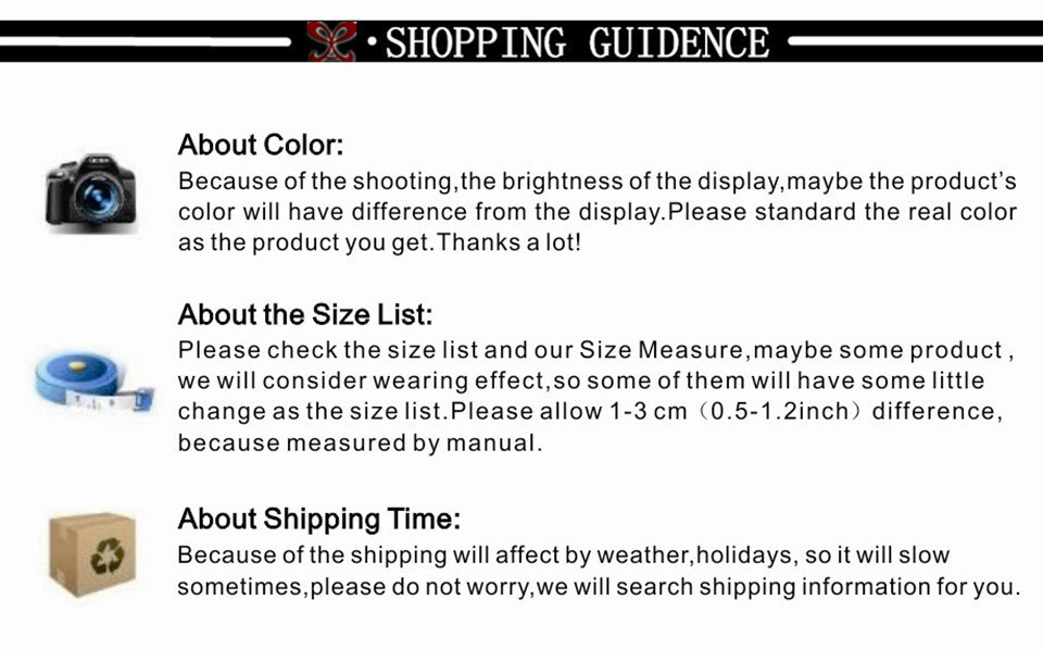 3 Shopping Guidence
