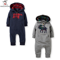 Baby Rompers 2016 Fashion Newborn Jumpsuit Clothes Ropa De Long Sleeve Hooded Cotton Baby Costume Spring