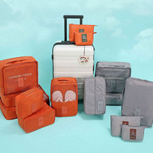 Hot Sale 6 Pieces One Set Storage Bags Polyester High Quality Large Capacity Of Travel Bag