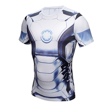 Captain America T Shirt 3D Printed T-shirts Men Marvel Avengers 3 iron man Civil War Tee Fitness Gym Clothing Male Crossfit Tops