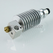 Free shipping Extrusion head nozzle heating block one 3D printer E3D V5 remote nozzle heating head print head extruder