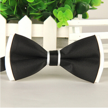 1 piece fashion brand bow tie polyester silk butterfly adjustable wedding bowtie bow ties for men