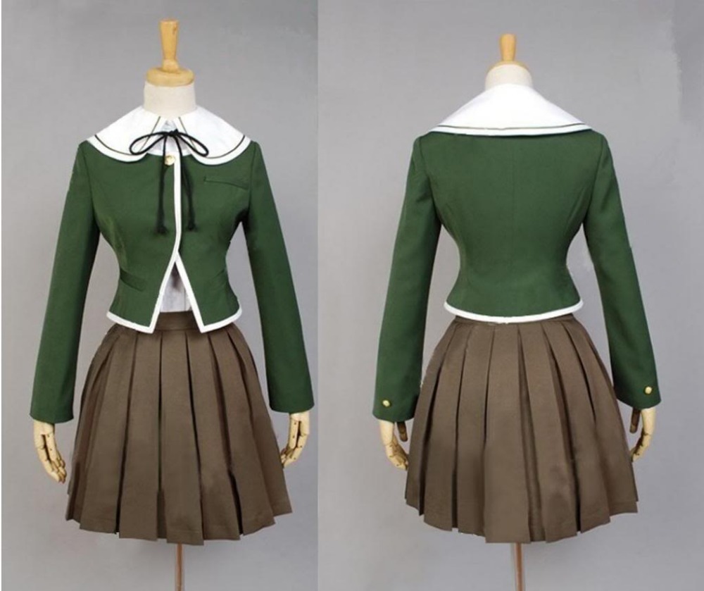 Dangan Ronpa Danganronpa Chihiro Fujisaki Cosplay Costume Outfit In 