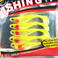 Artificial Lure 5pcs 8 5cm 5g yoyfishing Fishing Worm Swimbaits Jig Head Soft Lure Fly Fishing