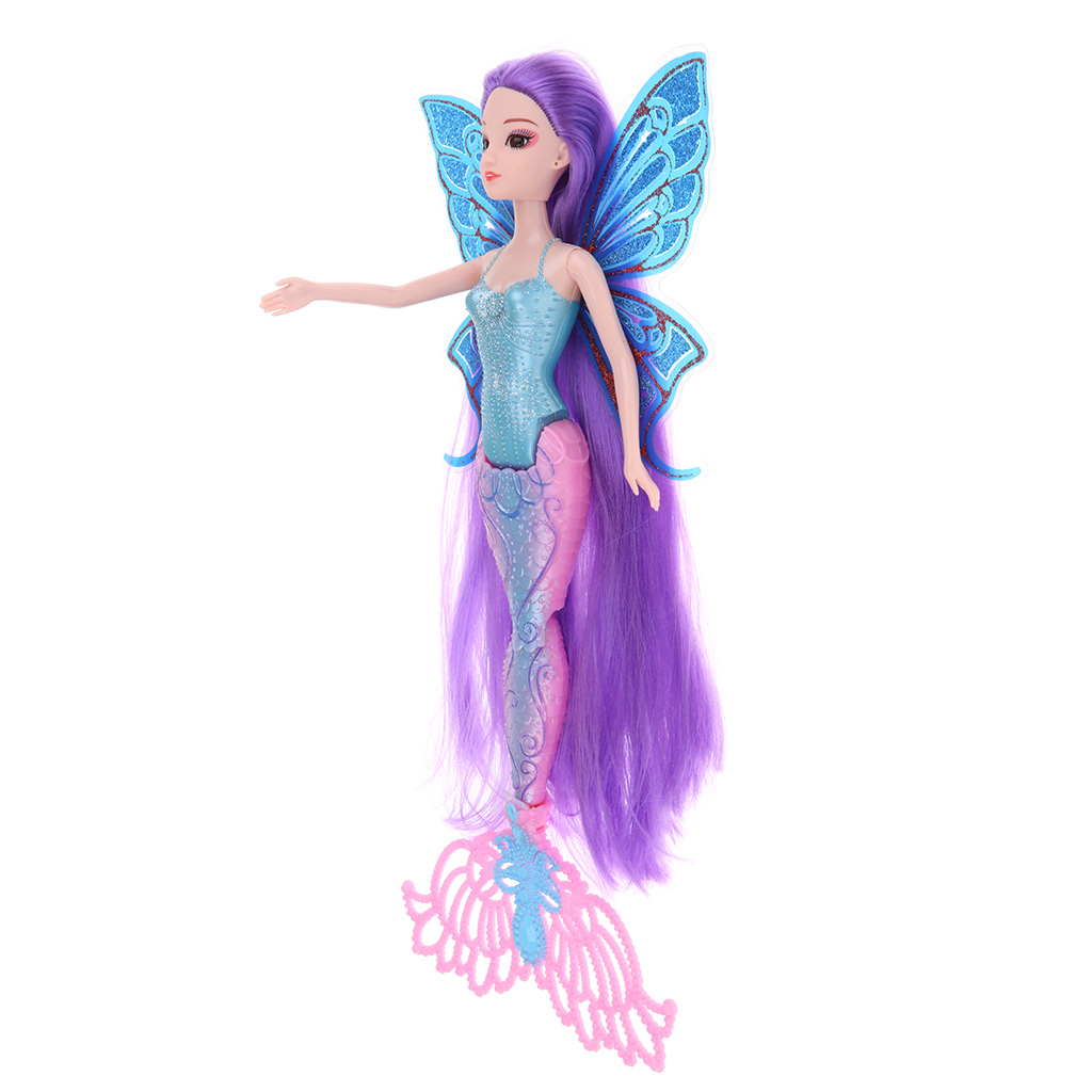 30cm MAGICAL MERMAID DOLL Kids Girls Princess Toy Birthday Christmas Gift UK 