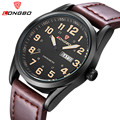 Relogio Masculino LONGBO Mens Watches Top Brand Luxury Quartz Casual Watch Men Leather Strap Military Waterproof