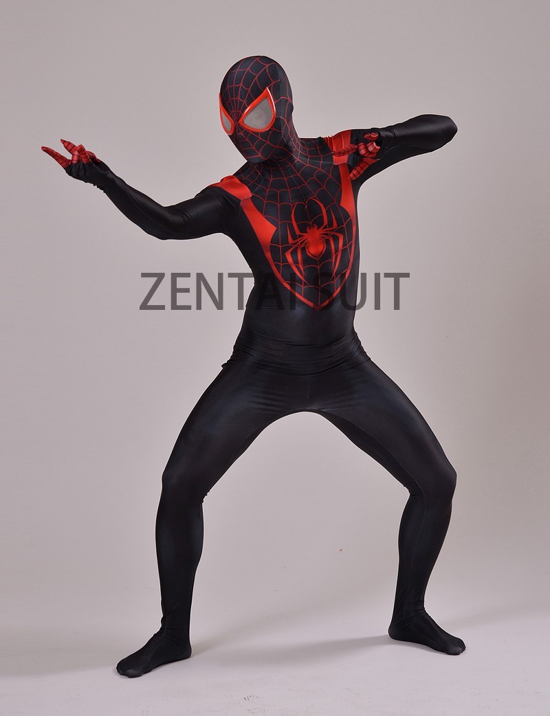 hot Lilangeni Printing halloween suit Morales shipping Swazi free Ultimate Stop118 Last Lilangeni 3D discount Swazi SZL Spider-Man sale Miles Costume Cosplay fullbody Spiderman 5 hot Lilangeni Printing halloween 5
